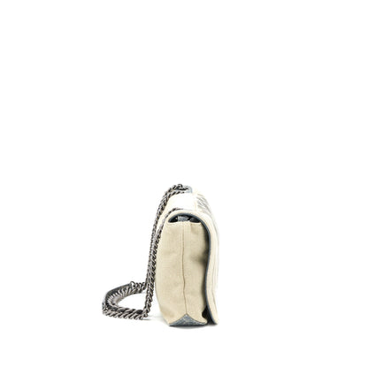 Chanel Graffiti Bag Fabric Multicolour Ruthenium SHW