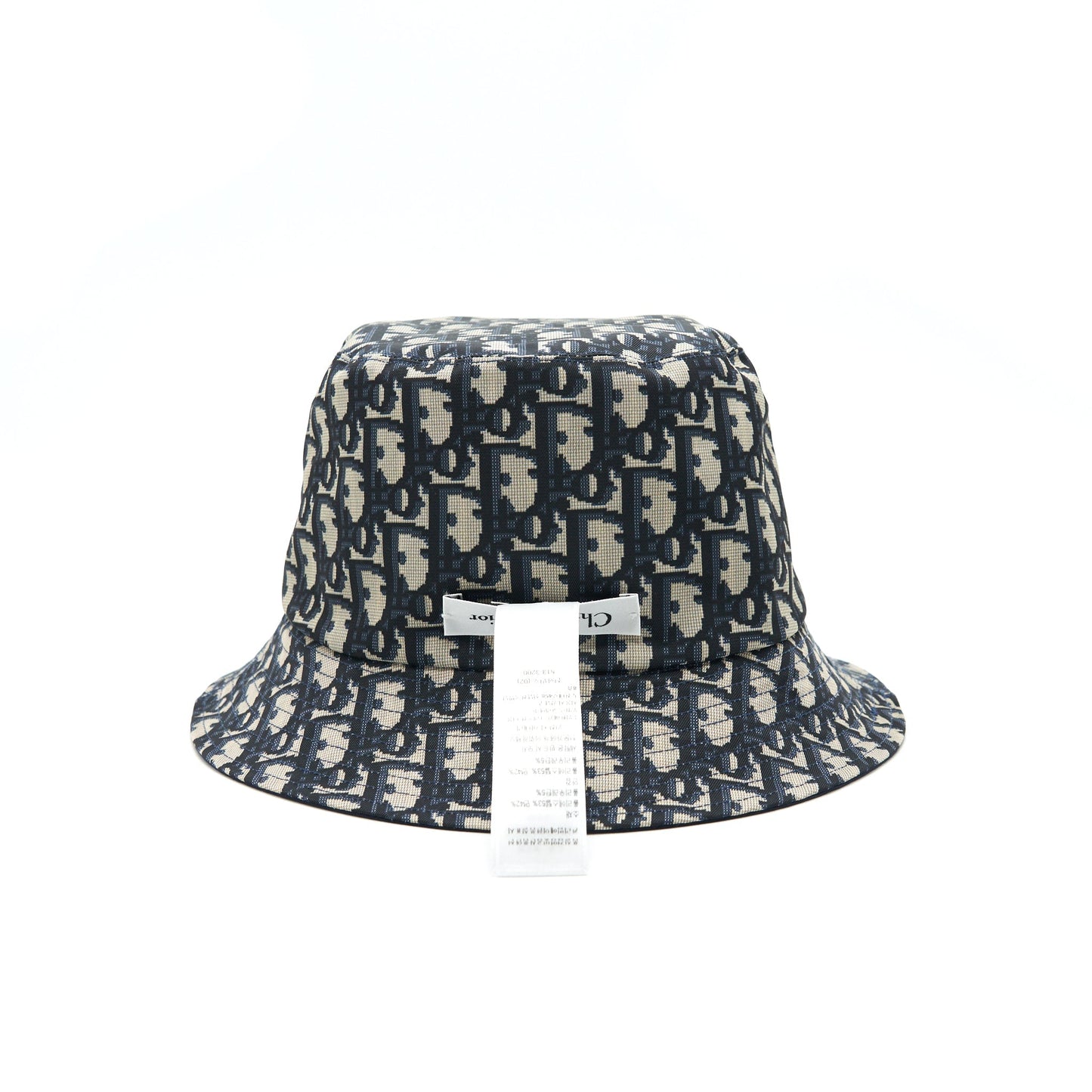 CHRISTIAN DIOR BUCKET HAT NAVY SIZE58