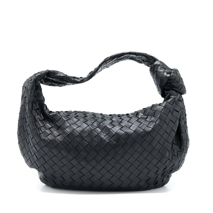 Bottega Veneta Jodie Lambskin Black