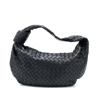 Bottega Veneta Jodie Lambskin Black