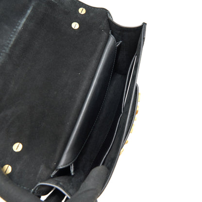 Dior J'adior Medium Flap Bag with Chain Black GHW