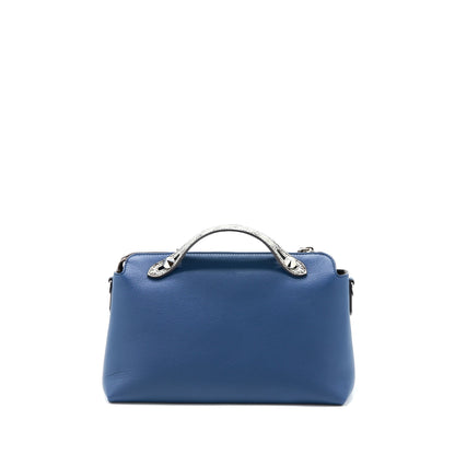 Fendi By The Way Calfskin/ Python Dark Blue