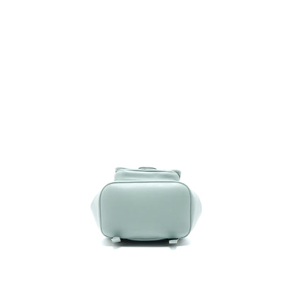Chanel 23C Duma Mini Backpack Calfskin Light Grey LGHW (Microchip)