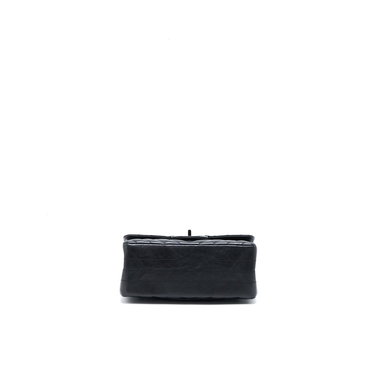 Chanel Mini Reissue 2.55 Flap Bag Chevron Aged Calfskin So Black