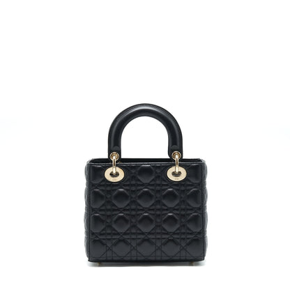 Dior Small Lady Dior Lambskin Black