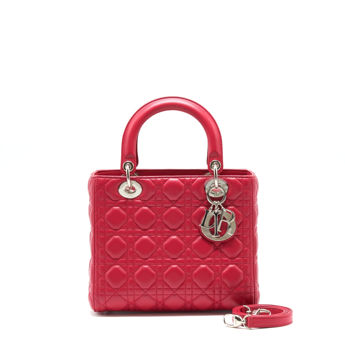 Dior Medium Lady Dior Lambskin Pink