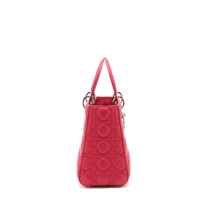 Dior Medium Lady Dior Lambskin Pink