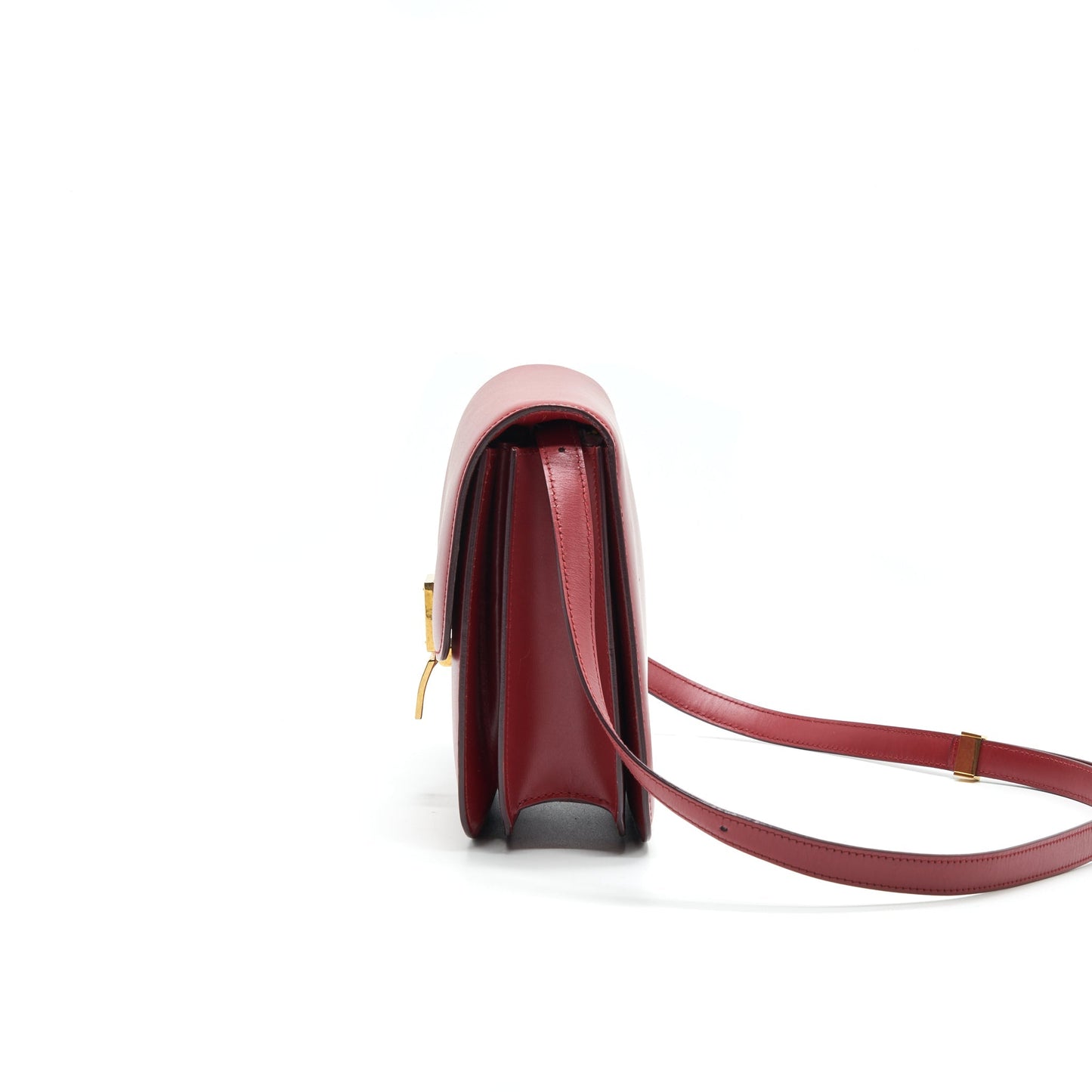 Celine Medium Classic Purse Red with