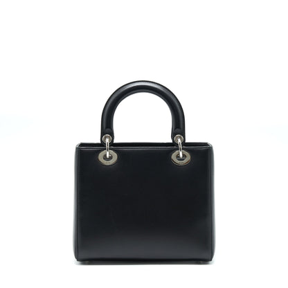 Dior Medium Lady Dior Limited Edition Lambskin Black/Multicolor