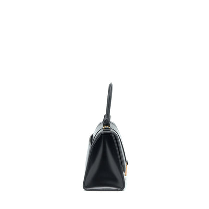 Balenciaga Hourglass S Calfskin Black