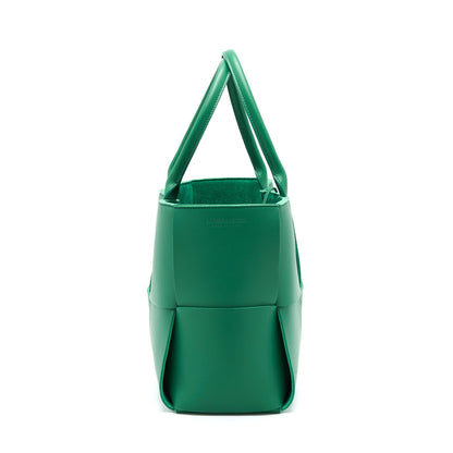 Bottega Veneta Arco Tote Purse Lambskin Parakeet Green