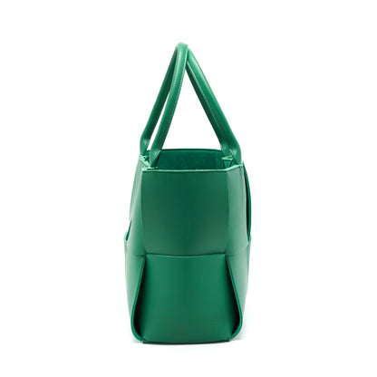 Bottega Veneta Arco Tote Purse Lambskin Parakeet Green