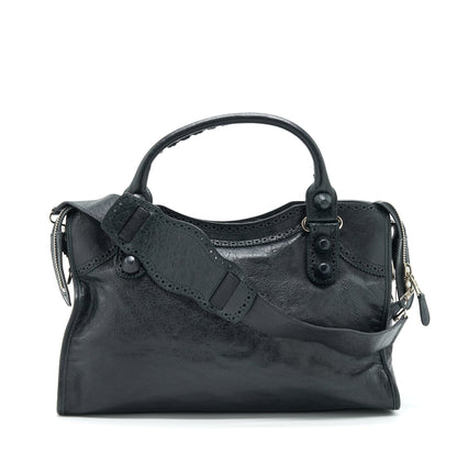 Balenciaga Giant City Purse Black