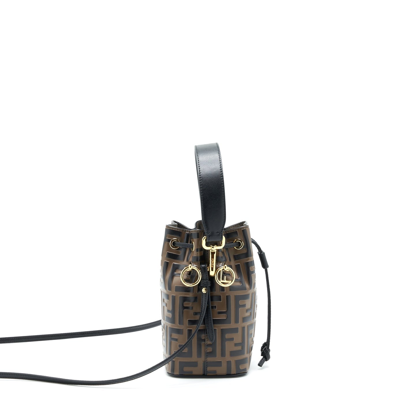 Fendi Mon Tresor Mini Bucket Brown