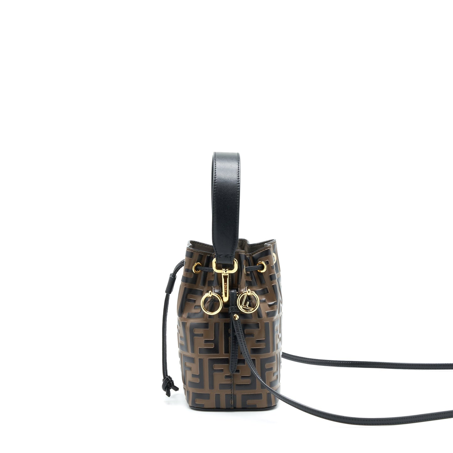 Fendi Mon Tresor Mini Bucket Brown