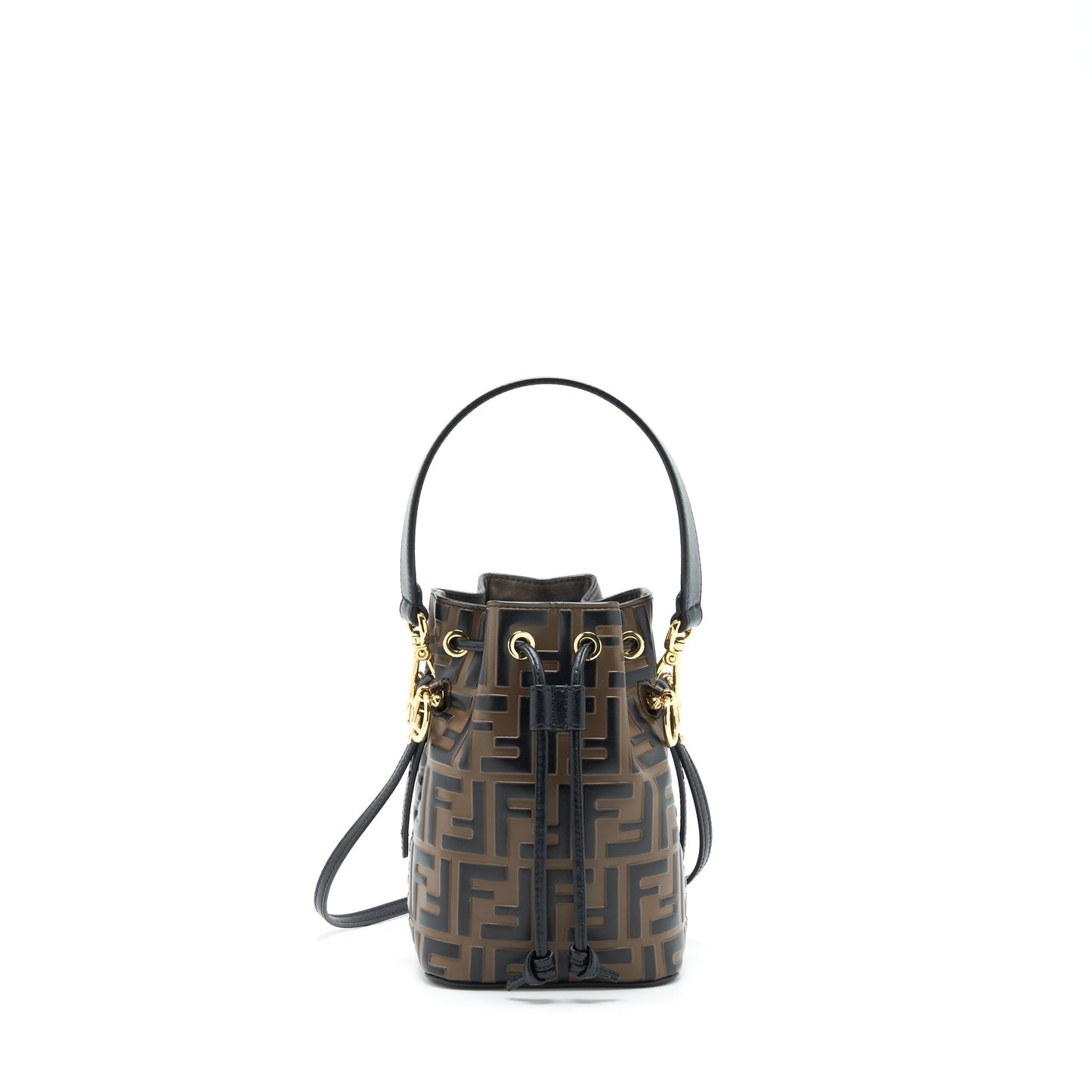 Fendi Mon Tresor Mini Bucket Brown