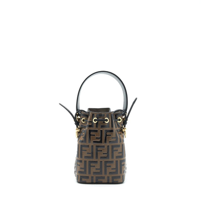 Fendi Mon Tresor Mini Bucket Brown