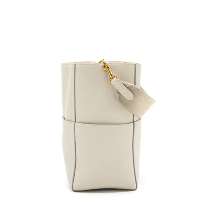 Celine Sangle Bucket Purse Grained Calfskin Clay