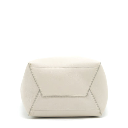 Celine Sangle Bucket Purse Grained Calfskin Clay