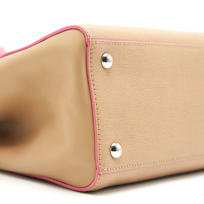 Fendi 2Jours Mini Beige /Pink SHW