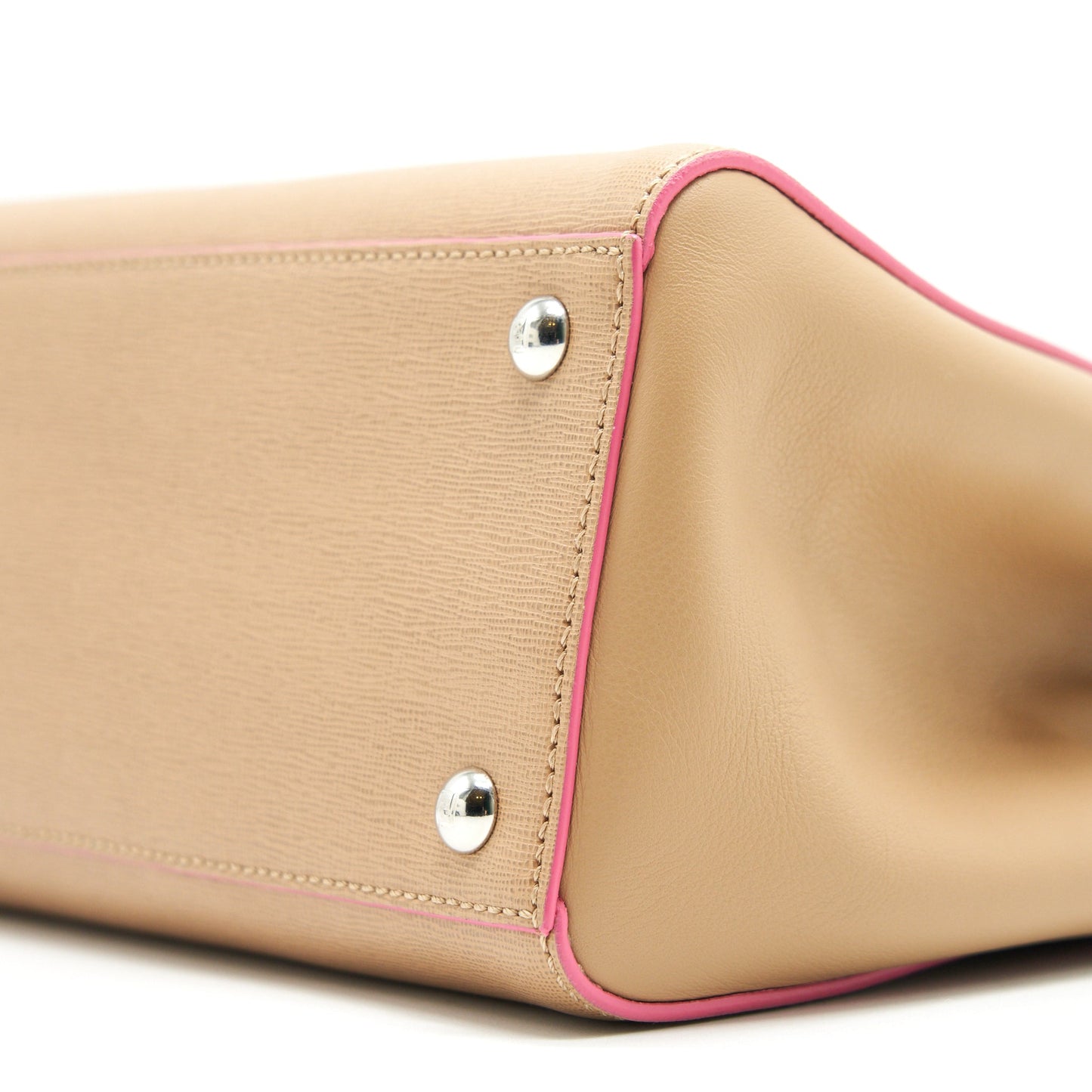 Fendi 2Jours Mini Beige /Pink SHW