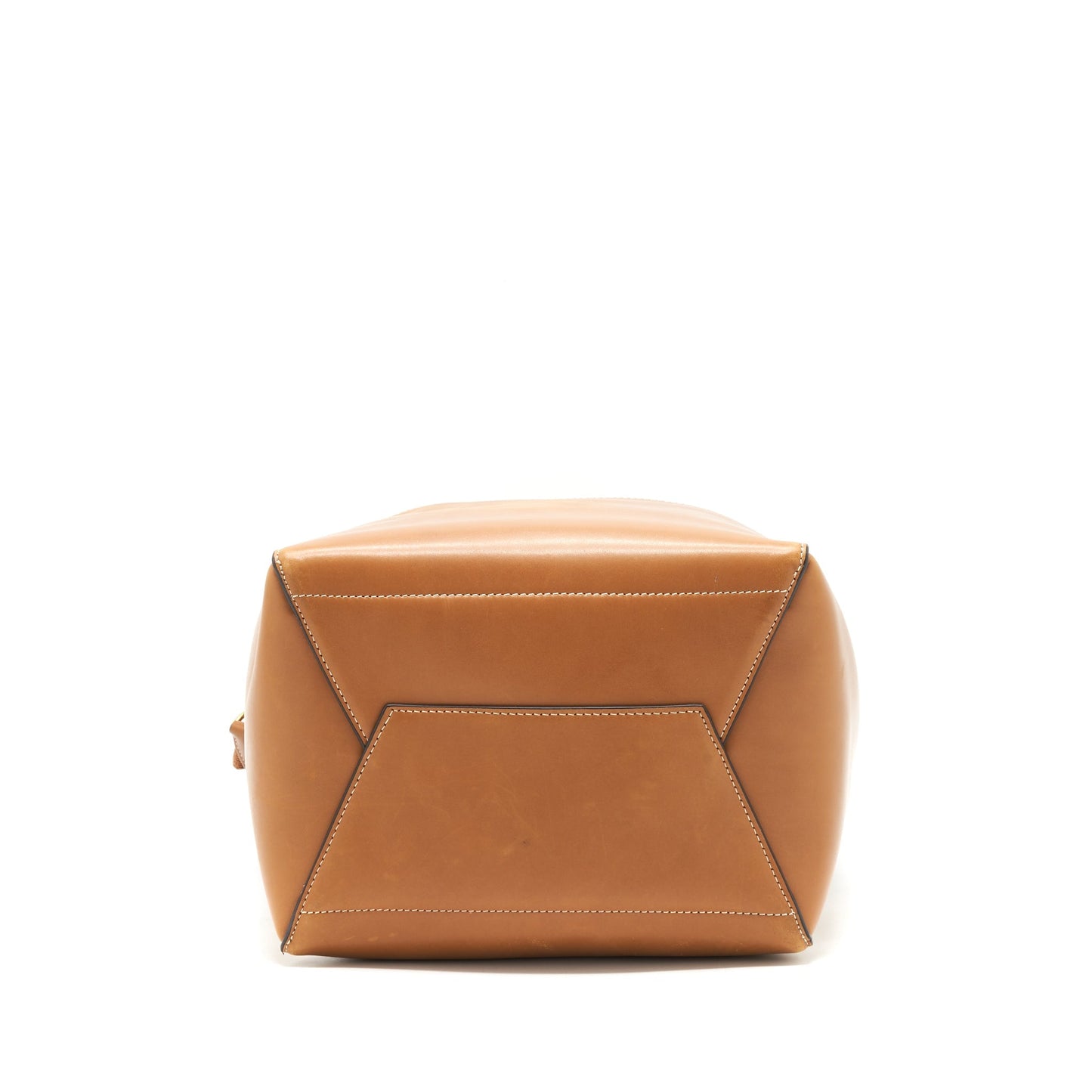 Celine Sangle Bucket Purse brown