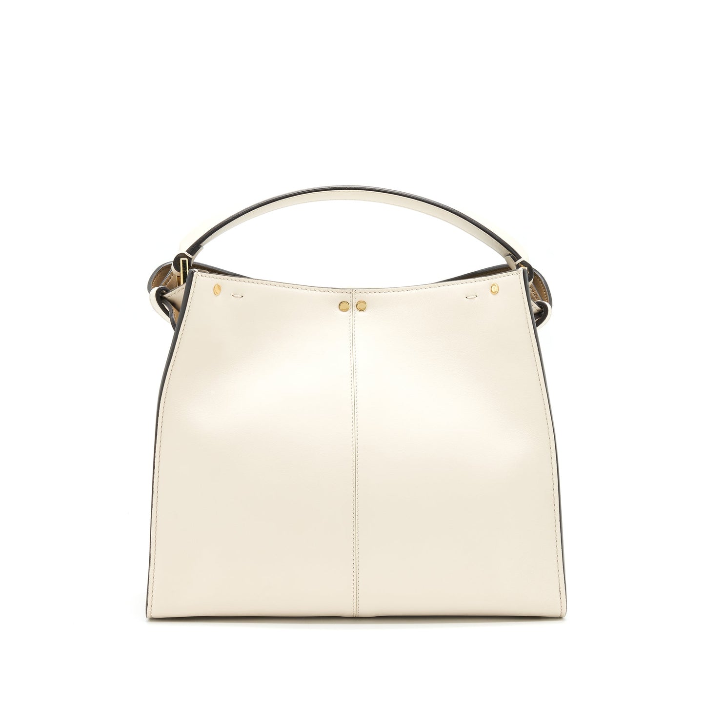Fendi Peekaboo X-Lite Calfskin Camelia
