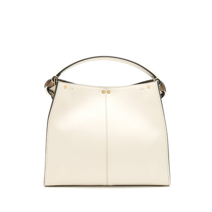 Fendi Peekaboo X-Lite Calfskin Camelia