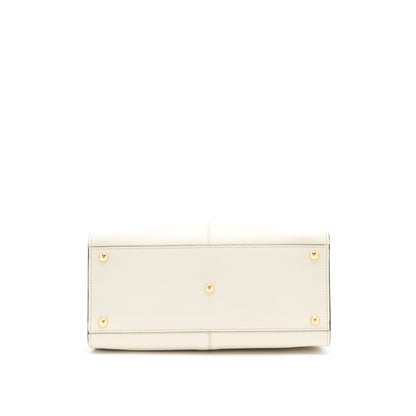 Fendi Peekaboo X-Lite Calfskin Camelia