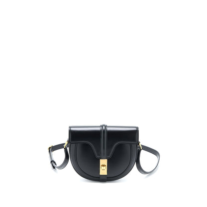 Celine Besace Purse Calfskin Black