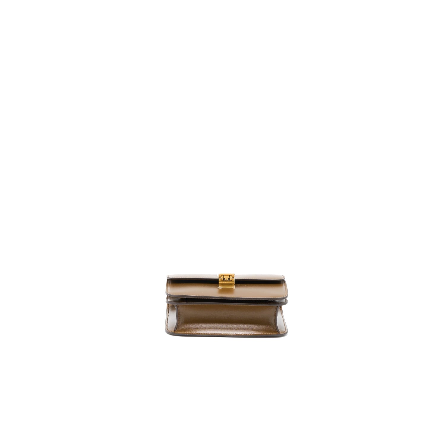 Celine Teen Classic Purse in Box Calfskin Camel