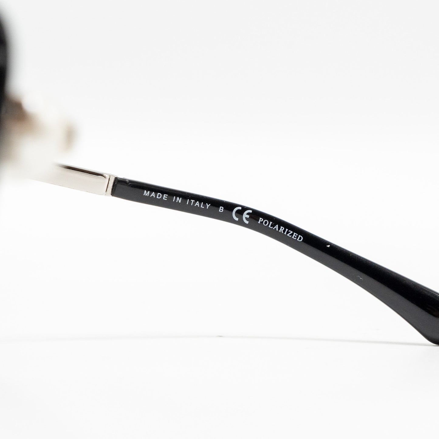 Chanel pearl decorated sunglasses black SHW
