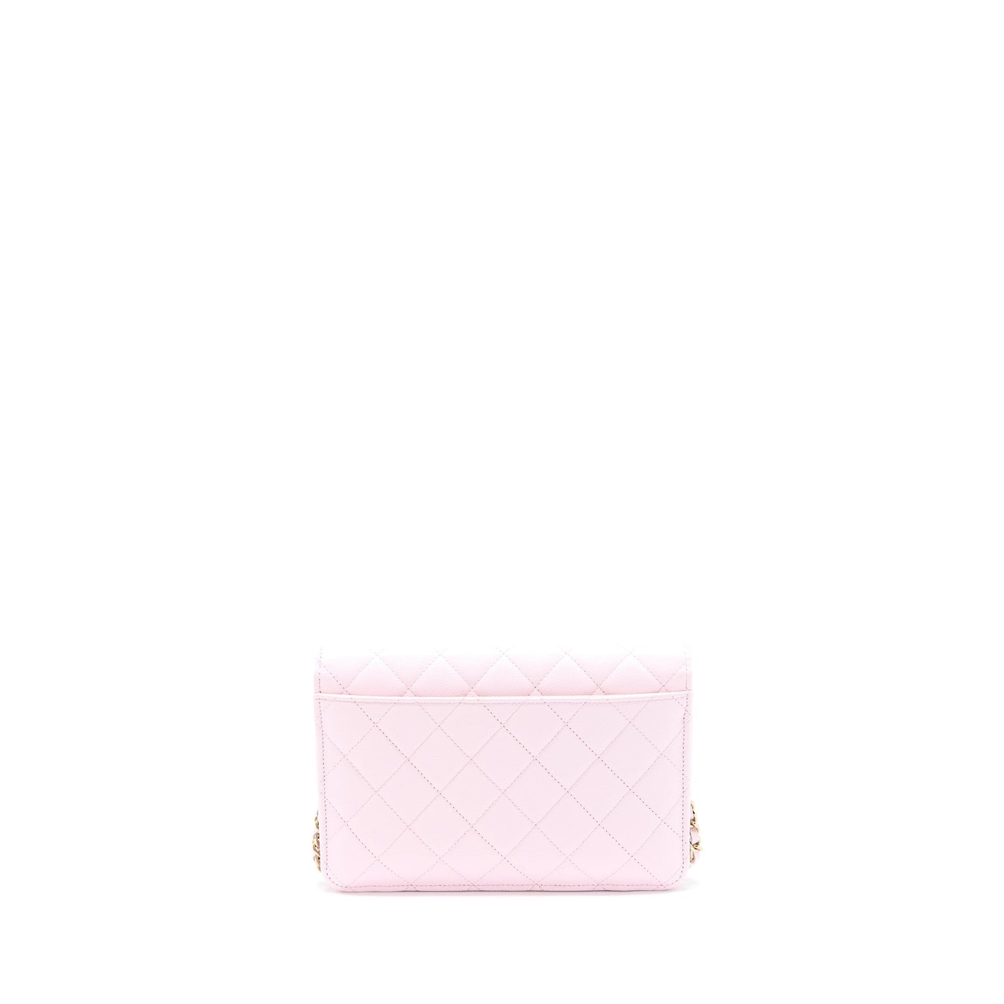 Chanel 2 in 1 Wallet on Chain Caviar Light Pink LGHW
