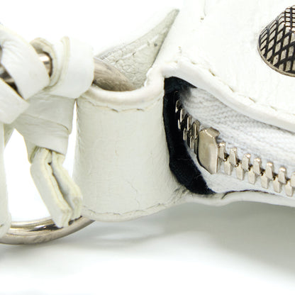 Balenciaga Le Cagole Mini Purse Lambskin White