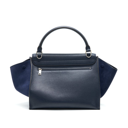 Celine Trapeze Purse Navy with