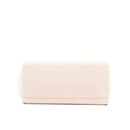 Chanel Deauville Tote Bag Fabric Light Pink LGHW
