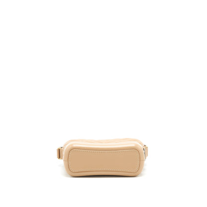 Chanel Gabrielle Hobo Small in Chevron Beige