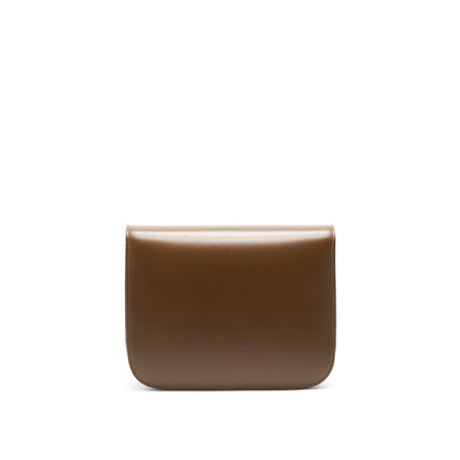 Celine Classic Medium Box Purse in Caramel