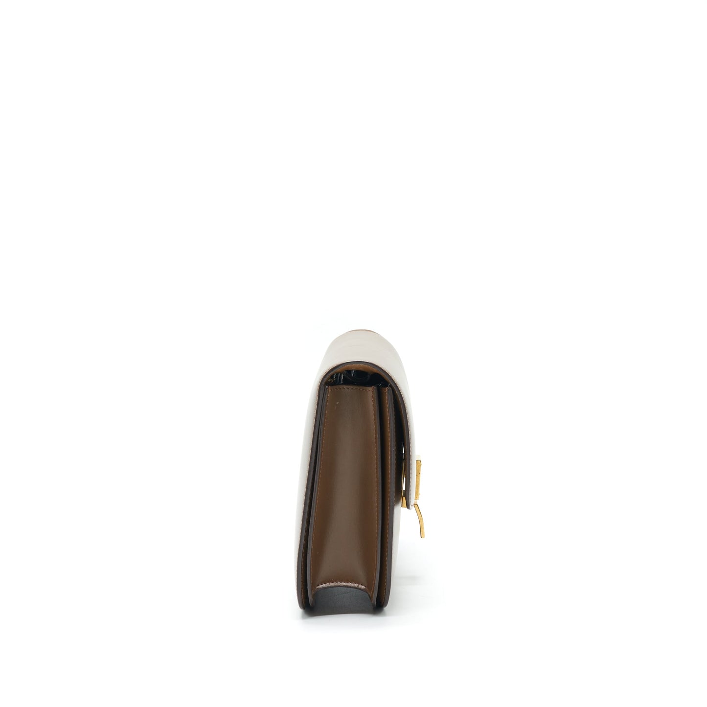 Celine Classic Medium Box Purse in Caramel