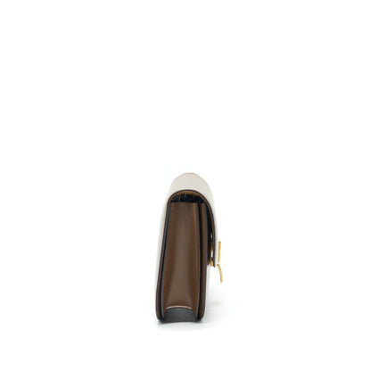 Celine Classic Medium Box Purse in Caramel