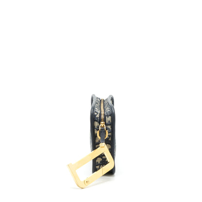 Dior Diorquake Pouch blue Oblique Canvas