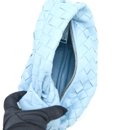 Bottega Veneta Mini Jodie Purse Light Blue
