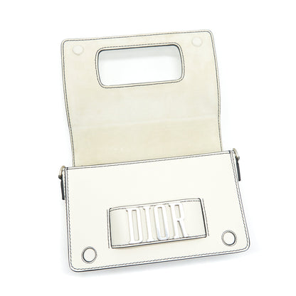 Dior Medium Dior Evolution Bag White with SHW