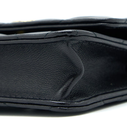 Chanel Jewel Hook Cardholder Lambskin Black GHW