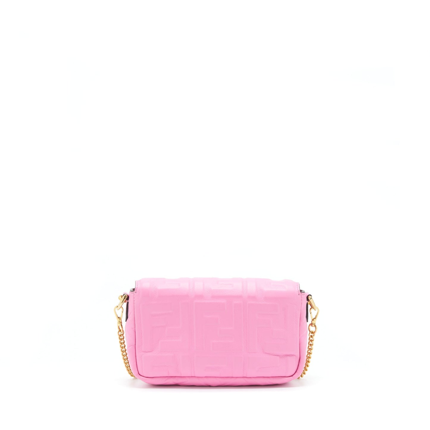 Fendi Mini Baguette Lambskin Pink