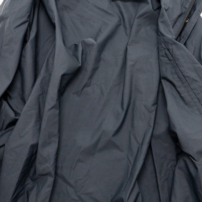 Balenciaga Size 34 Logo Anorak Nylon Black