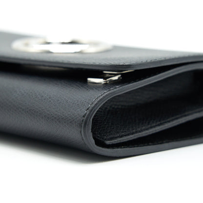 Fendi Wallet On Chain Black SHW