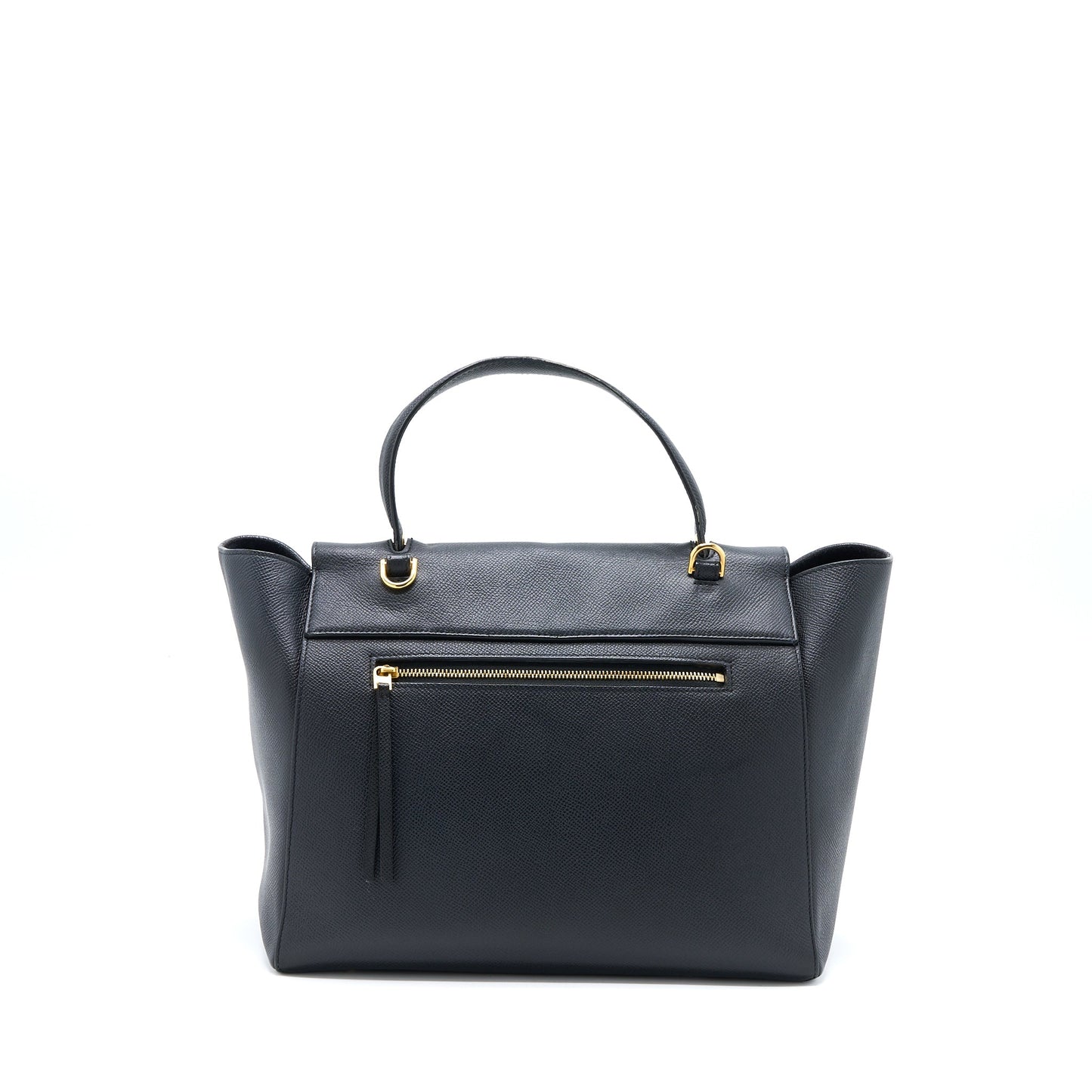 Celine Mini Belt Purse Grained Calfskin Black