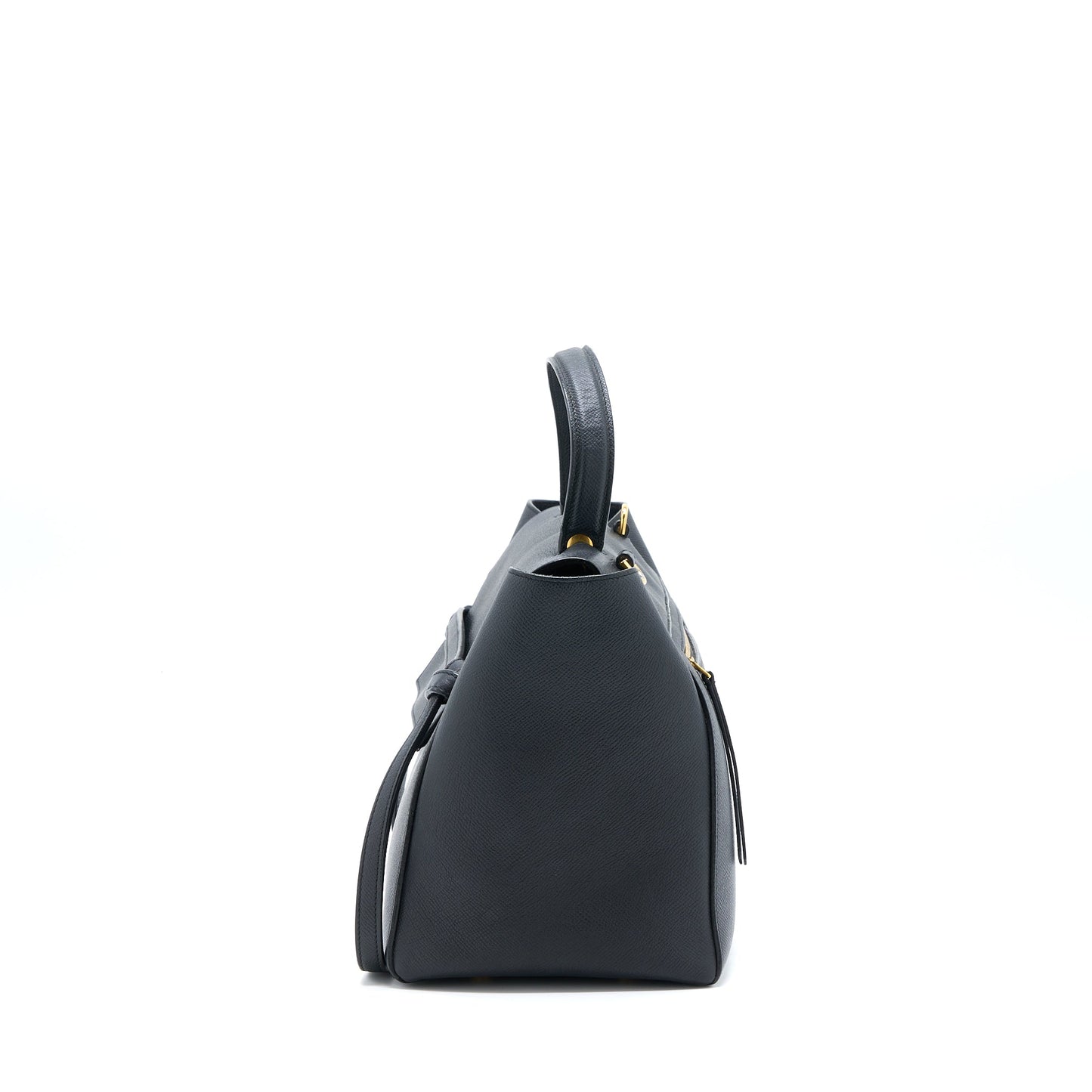 Celine Mini Belt Purse Grained Calfskin Black