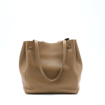 Celine Small Cabas Phantom Calfskin Taupe
